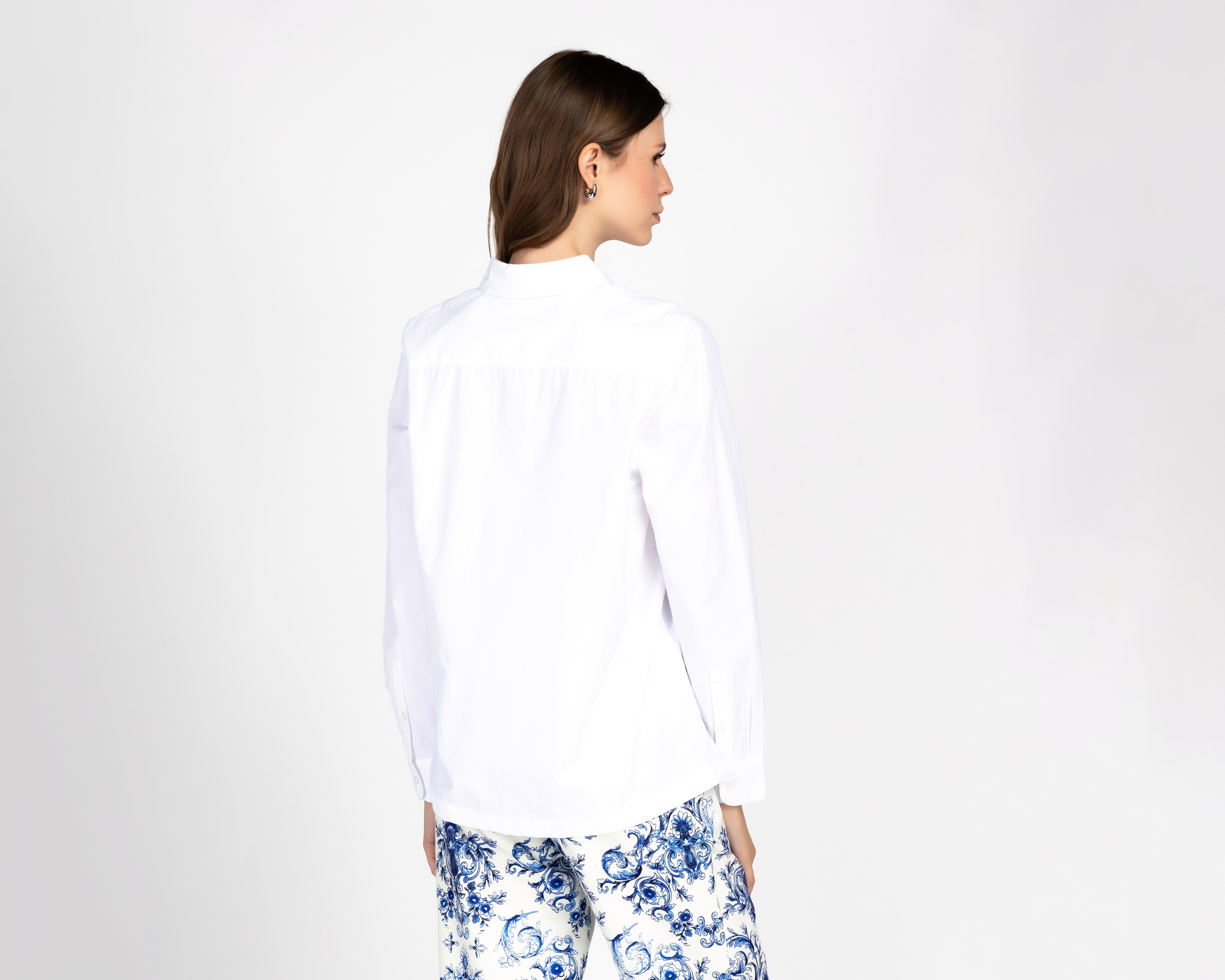 Foto 4 pulgar | Blusa Dockers Manga Larga para Mujer