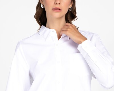 Foto 4 | Blusa Dockers Manga Larga para Mujer