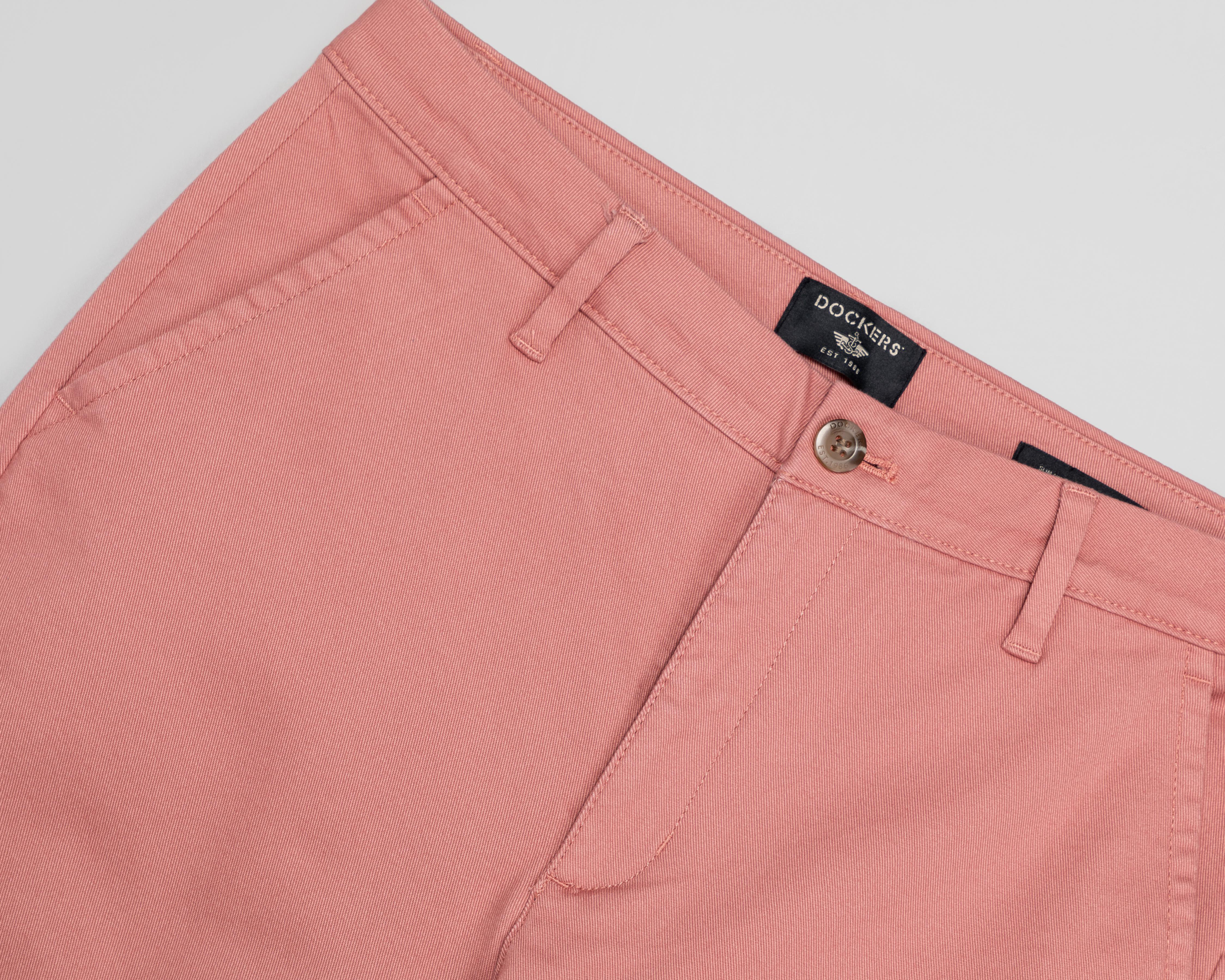Foto 4 pulgar | Pantalón Chino Dockers Rosa para Mujer