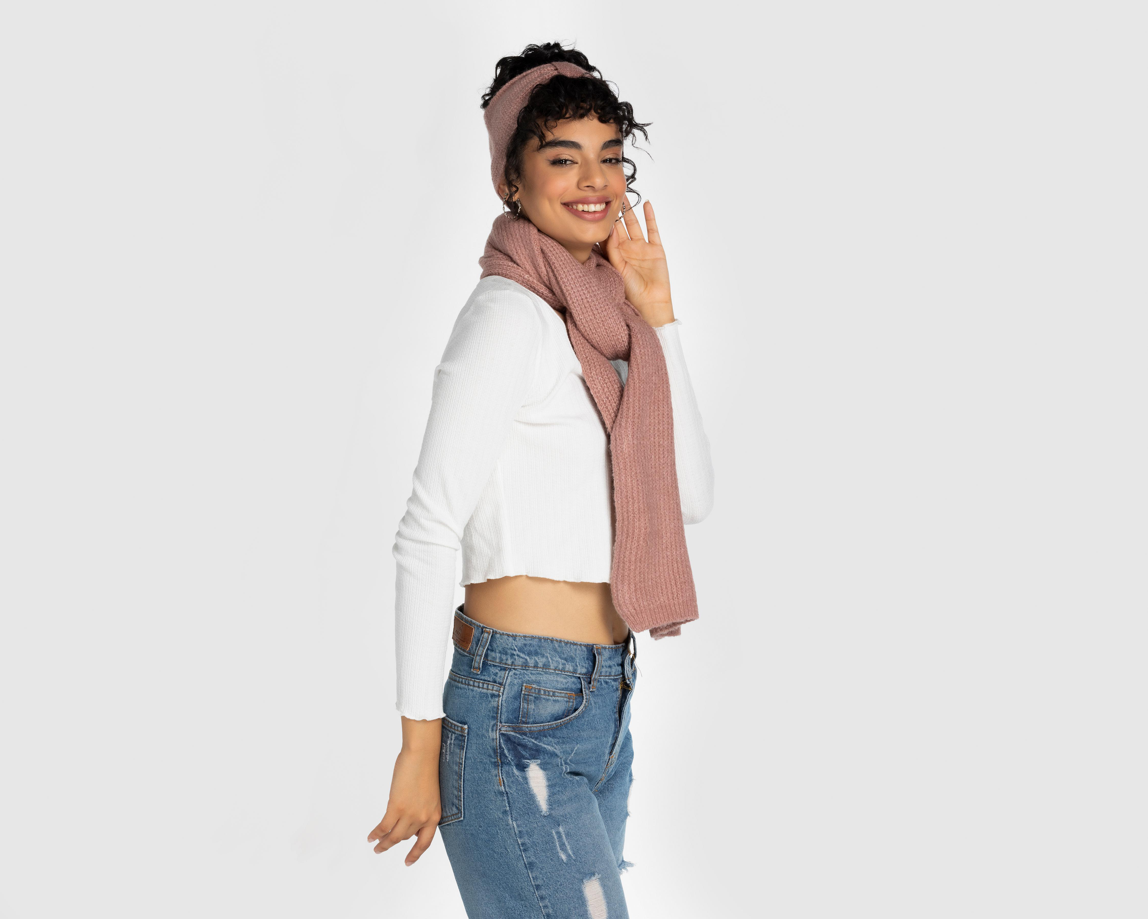 Foto 5 | Gorro y Bufanda 18 Forever para Mujer