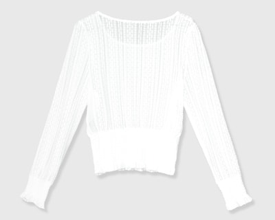 Foto 2 | Blusa Sahara Manga Larga para Mujer