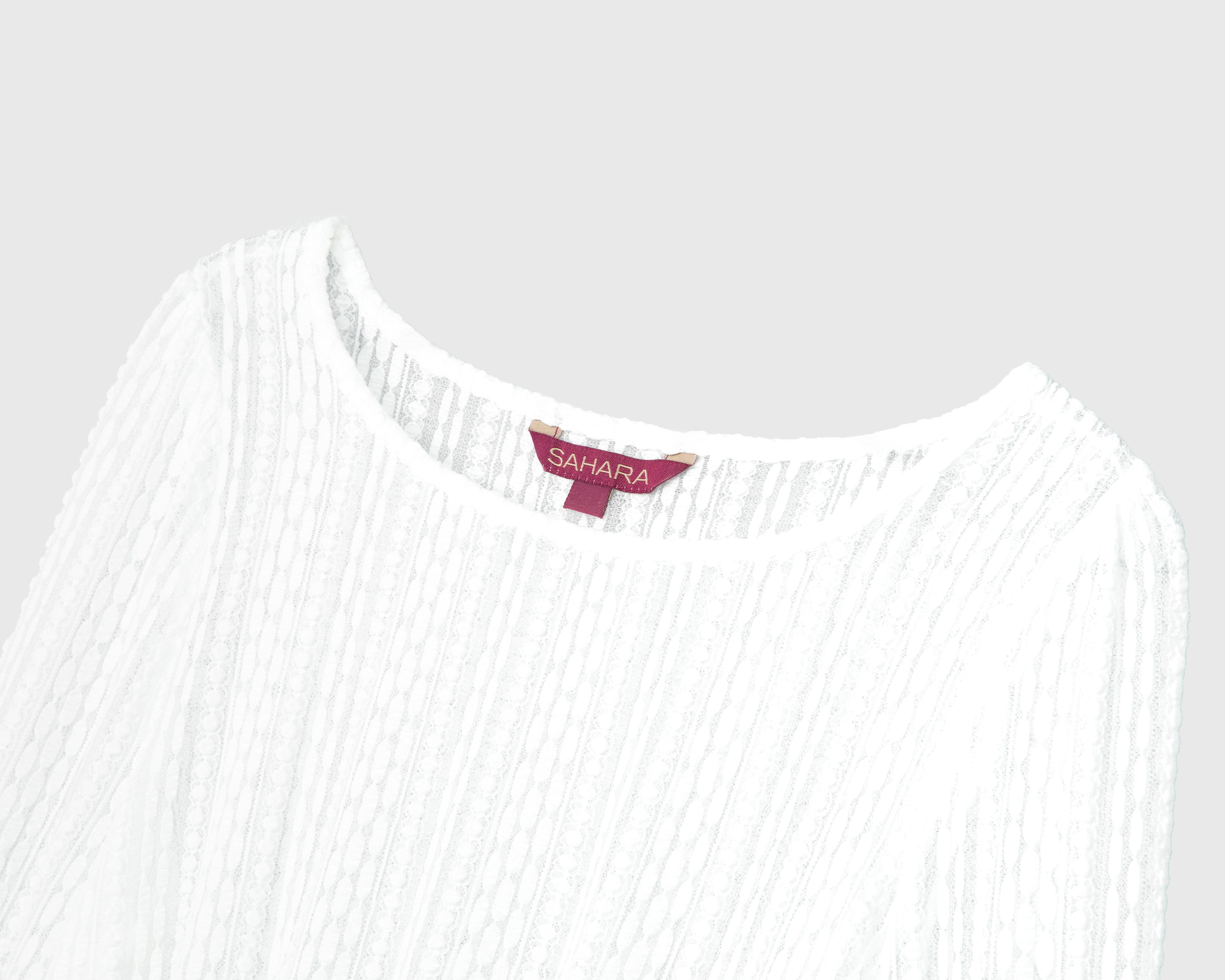Foto 4 pulgar | Blusa Sahara Manga Larga para Mujer