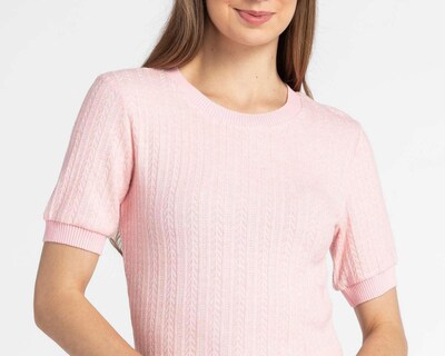 Foto 4 | Playera 18 Forever Rosa Manga Corta