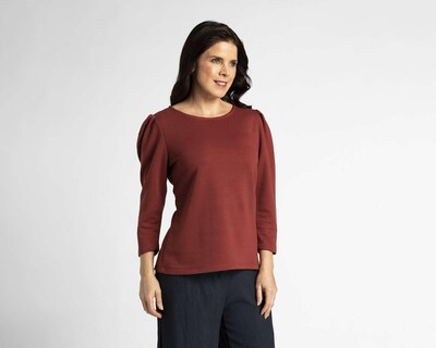 Foto 2 | Blusa Sahara Manga 3/4 con Zurcido