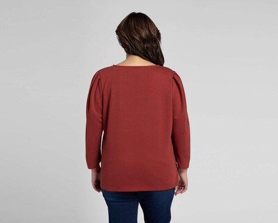 Foto 6 | Blusa Sahara Manga 3/4 con Zurcido