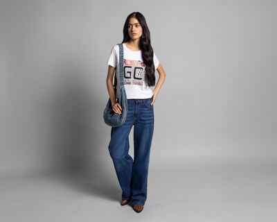 Foto 2 | Playera Thinner Manga Corta para Mujer