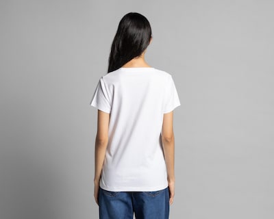 Foto 3 | Playera Thinner Manga Corta para Mujer