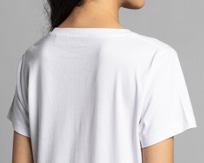 Foto 5 | Playera Thinner Manga Corta para Mujer