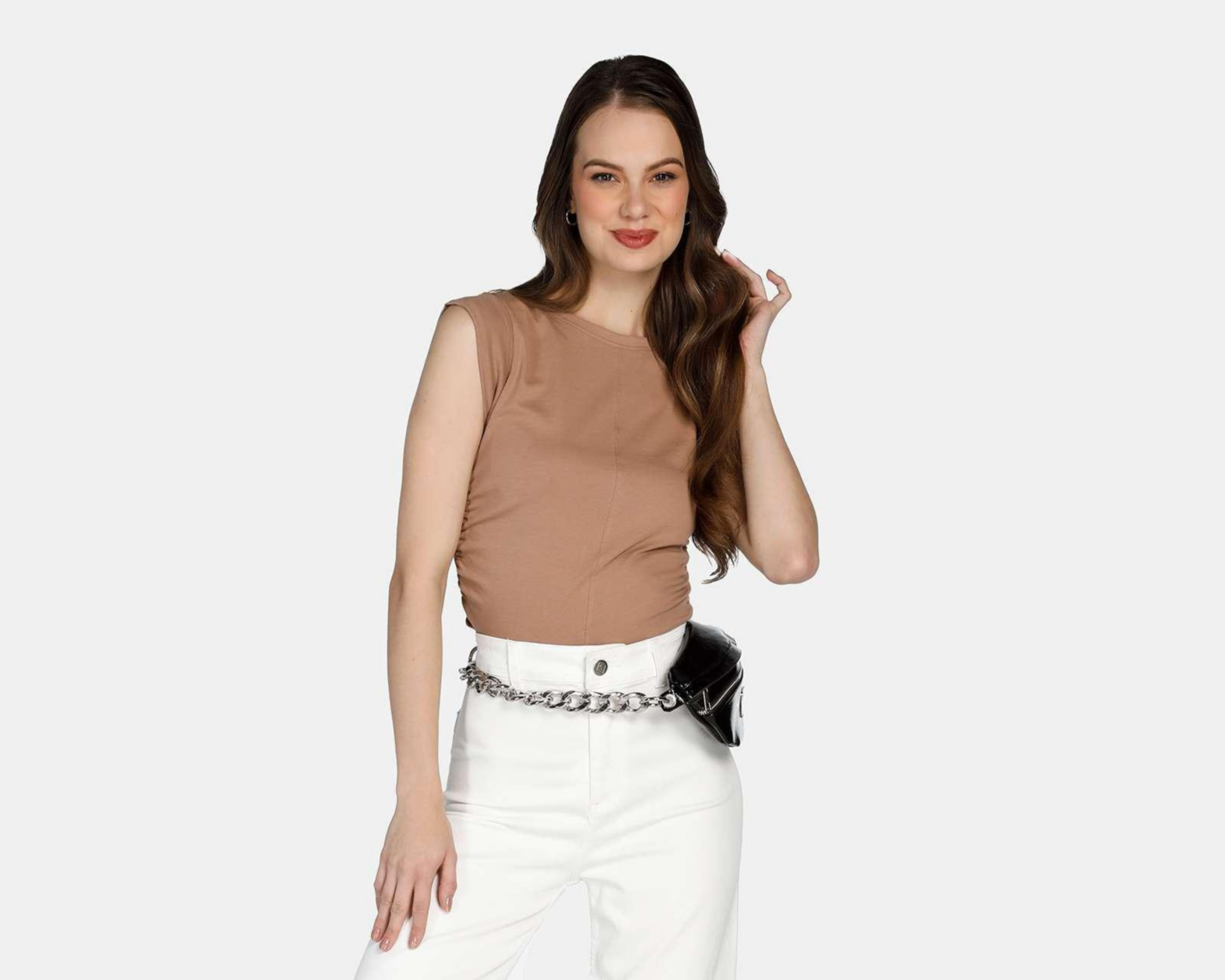 Foto 1 | Playera Thinner sin Mangas con Tiras Ajustables