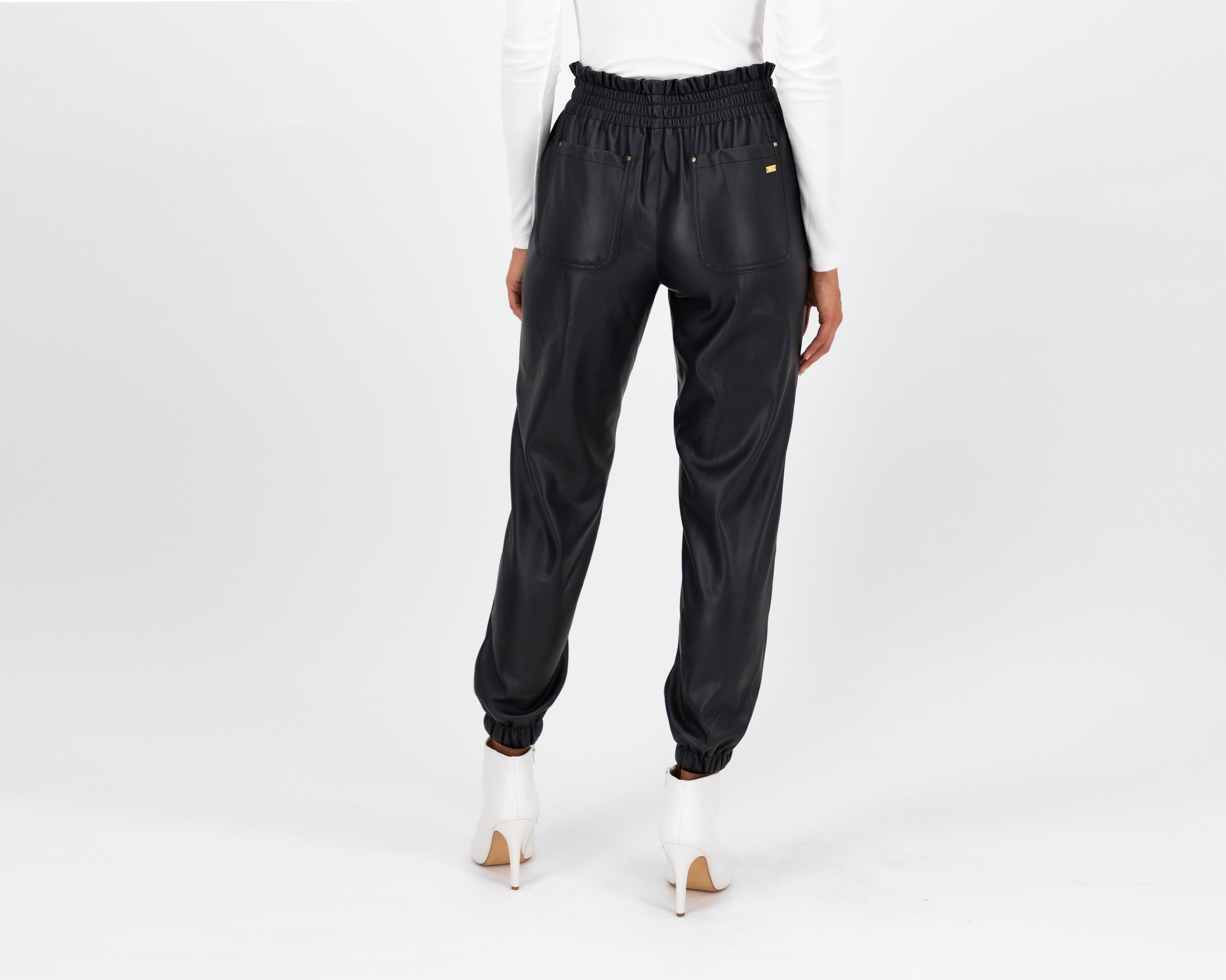 Foto 4 pulgar | Pantalón Jennifer Lopez Jogger Vinipiel
