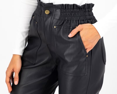 Foto 4 | Pantalón Jennifer Lopez Jogger Vinipiel