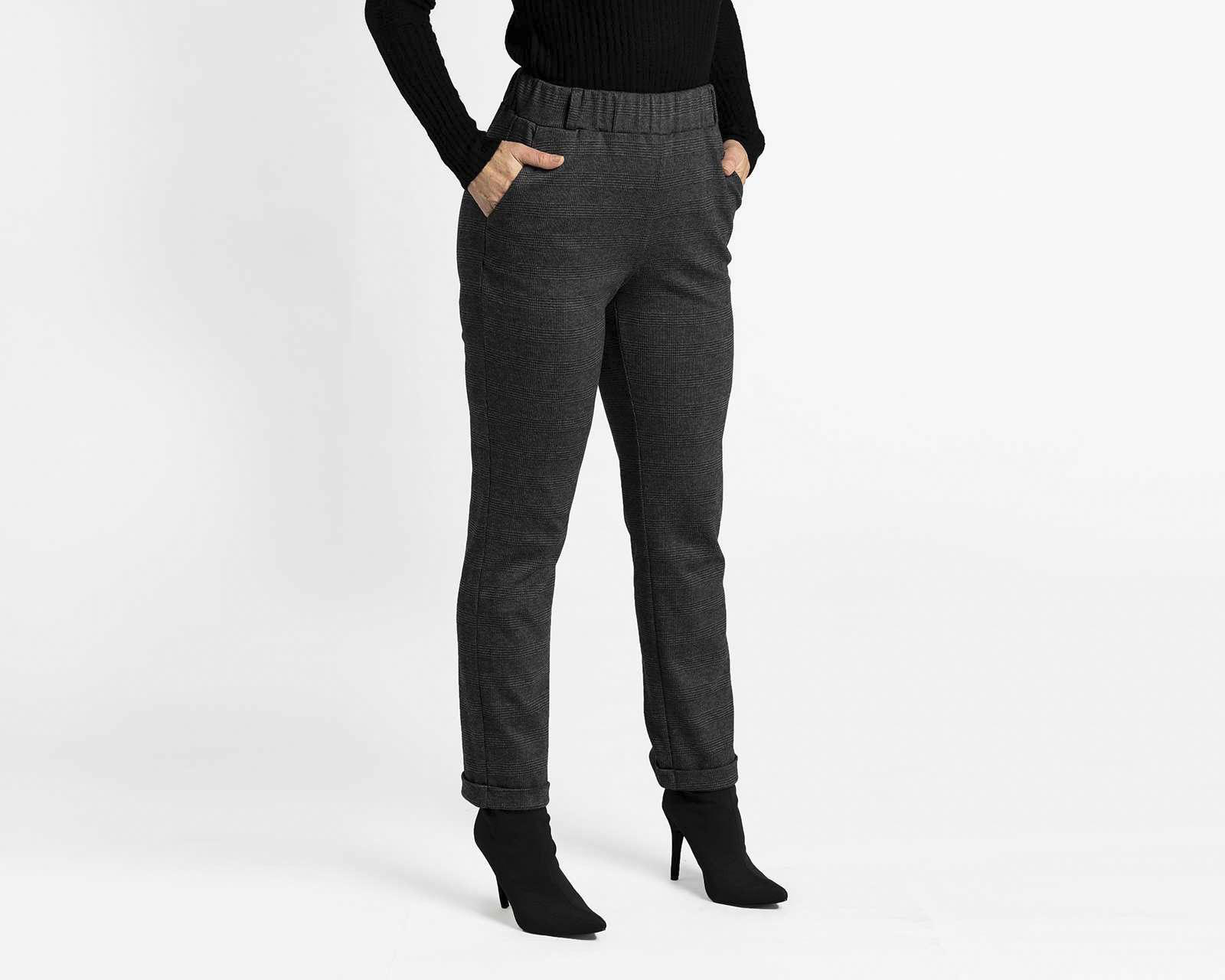Foto 1 | Pantalón de Vestir Lady Sun a Cuadros
