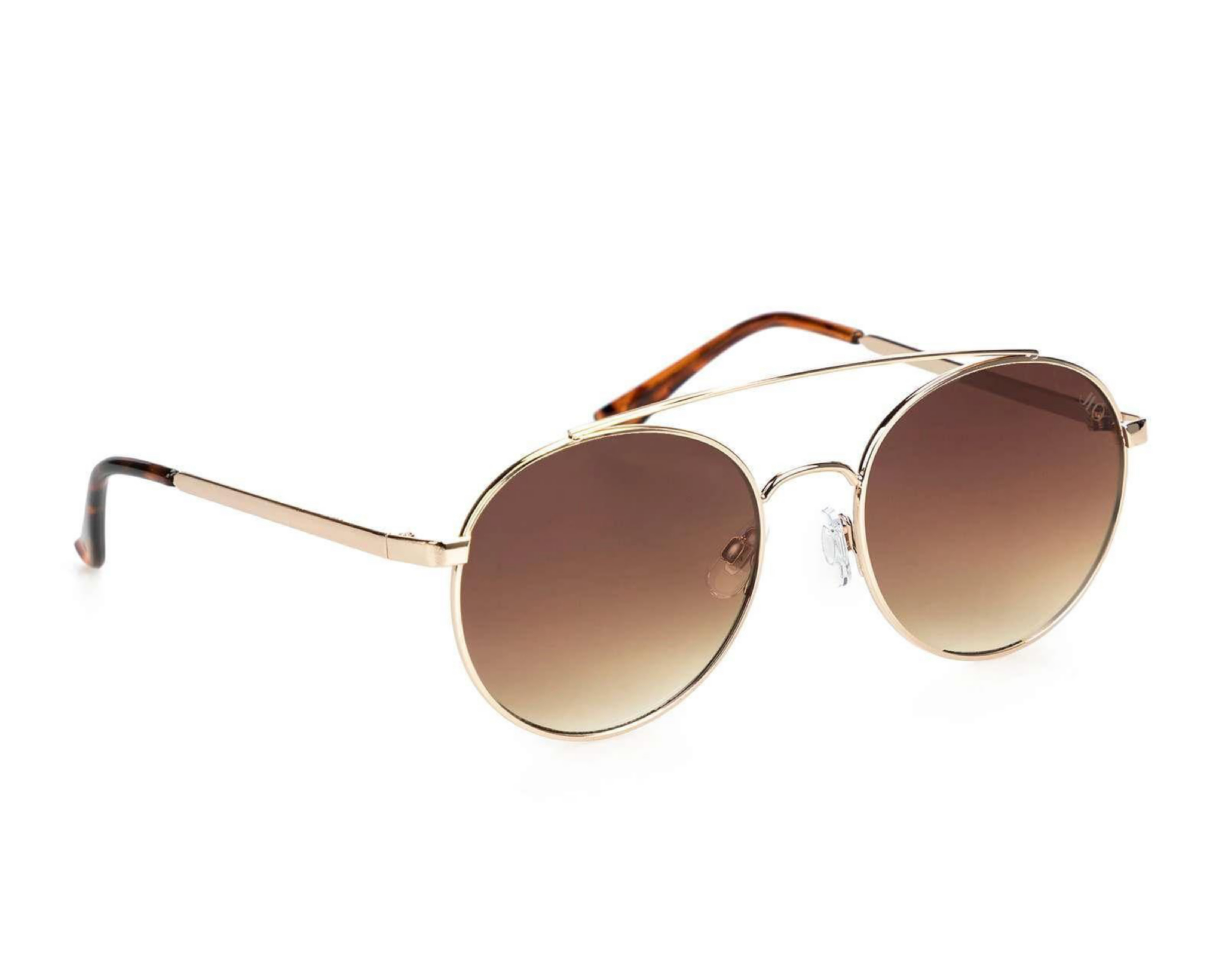 Lentes de Sol Jennifer Lopez Redondos Dorados $89