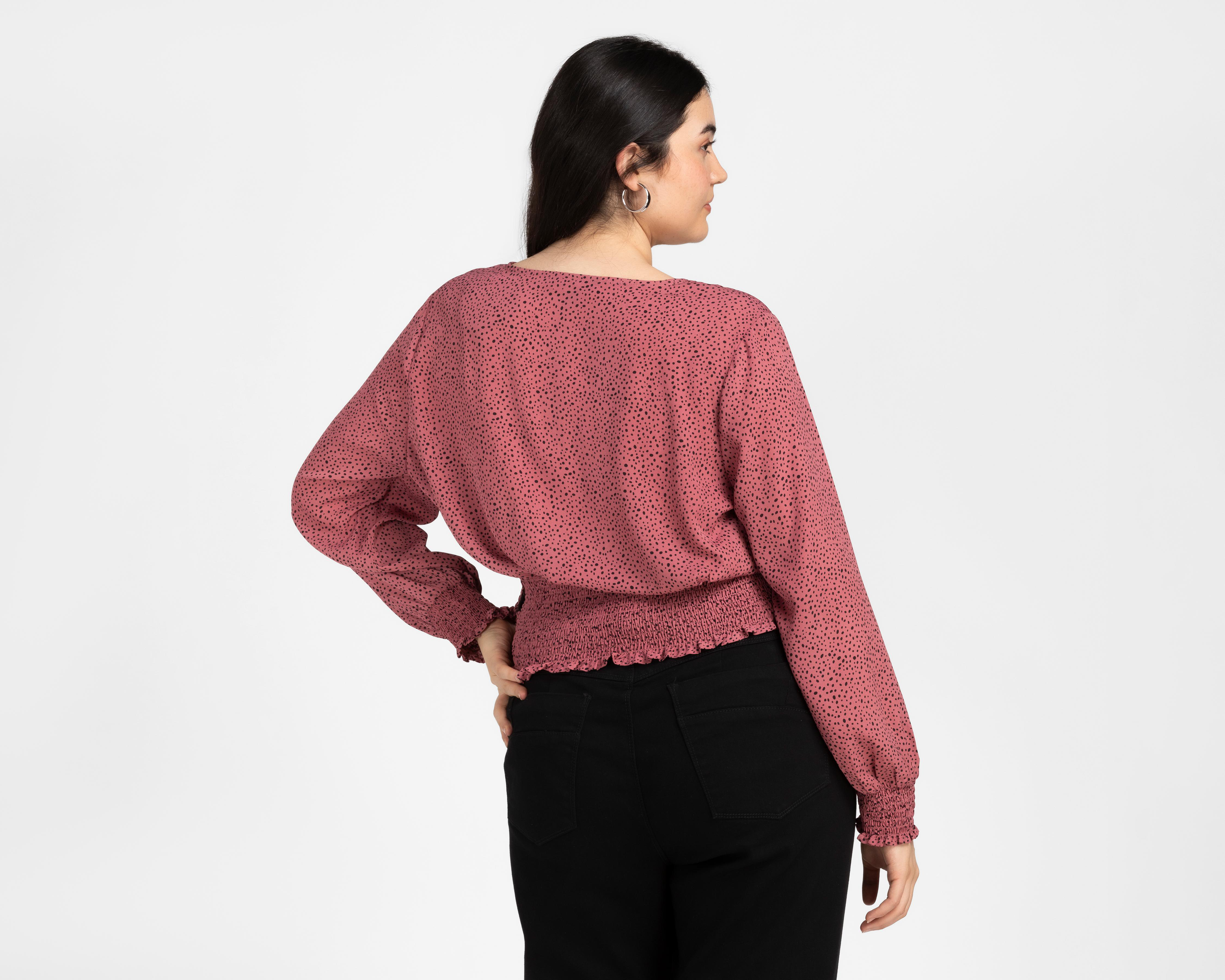 Foto 4 pulgar | Blusa Thinner manga Larga para Mujer