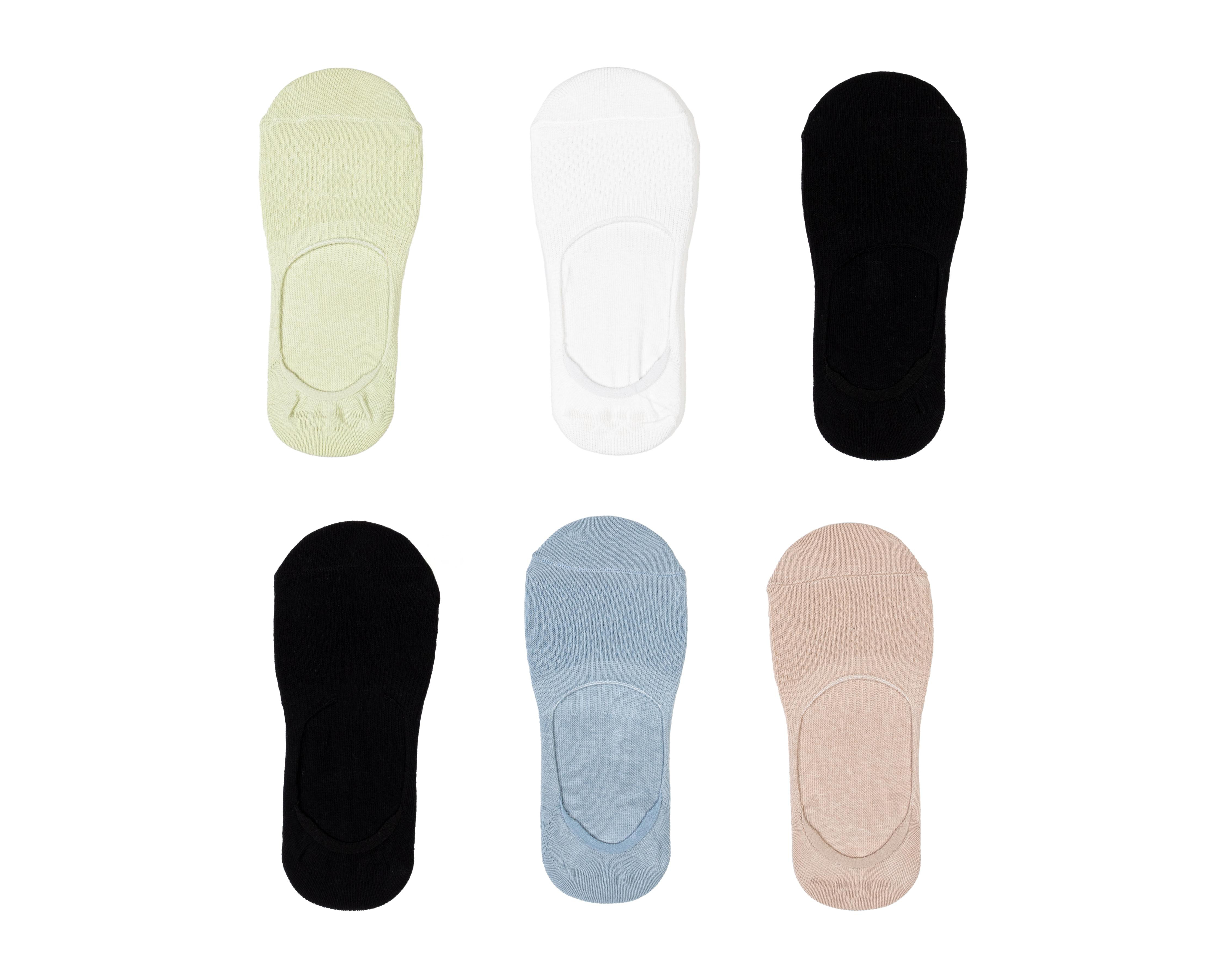 Foto 2 pulgar | Calcetas Invisibles Lovest para Mujer 6 Pares