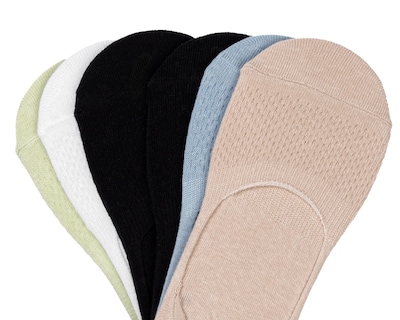Foto 2 | Calcetas Invisibles Lovest para Mujer 6 Pares