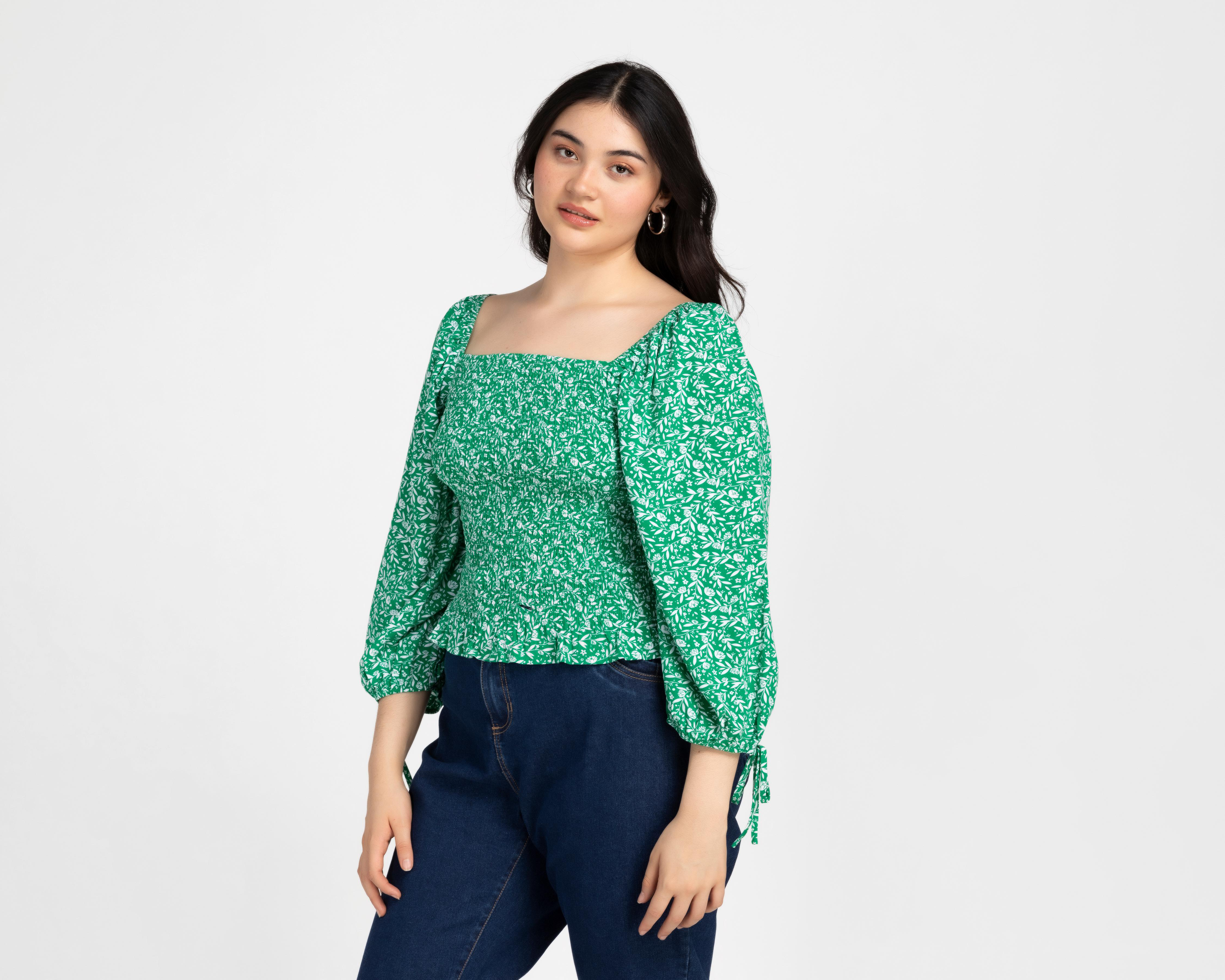 Foto 4 | Blusa 18 Forever Zurcida para Mujer