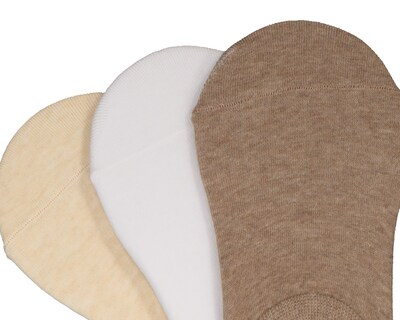 Foto 2 | Calcetas Invisibles Lovest para Mujer 3 Pares