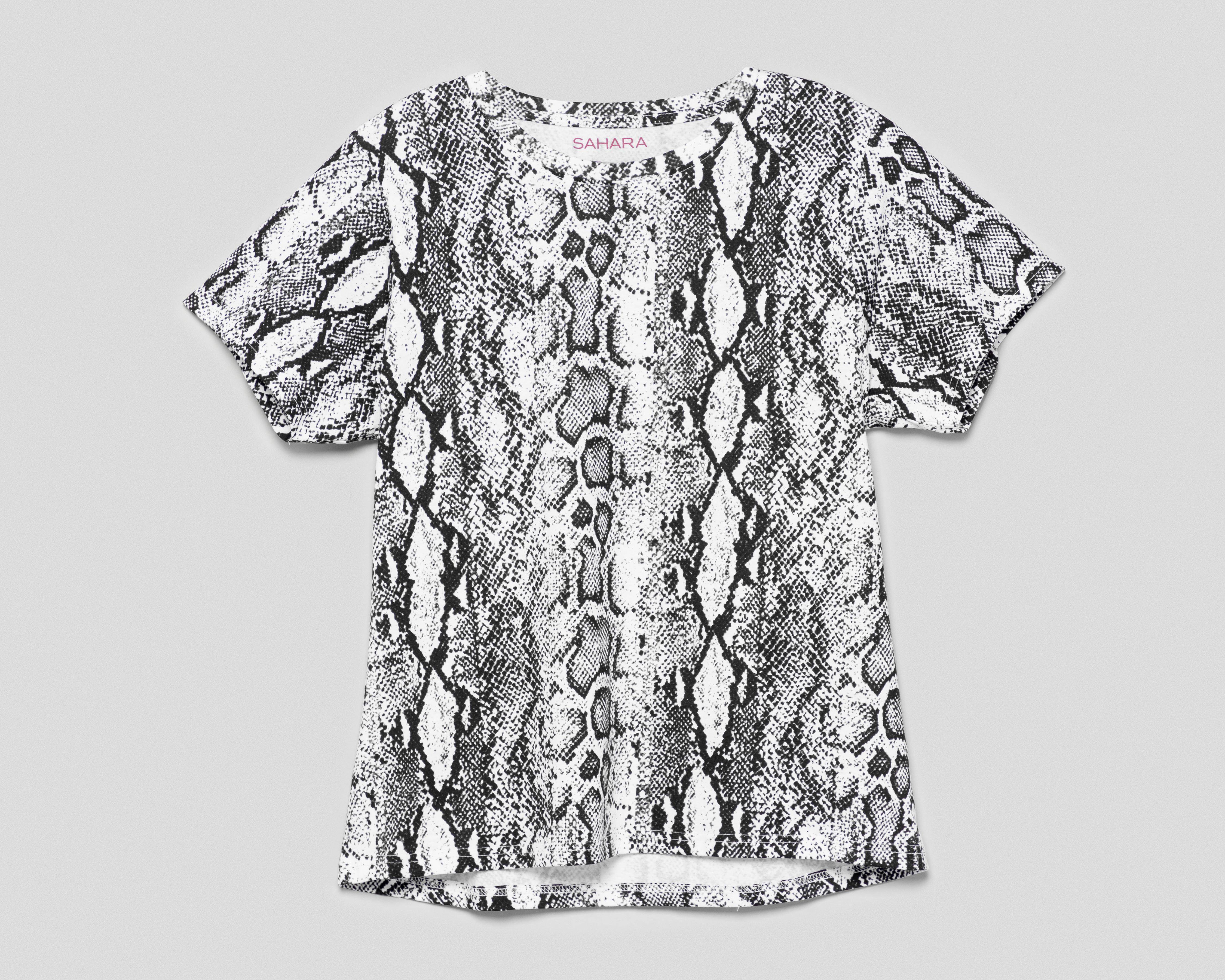 Foto 1 | Blusa Sahara Animal Print para Mujer