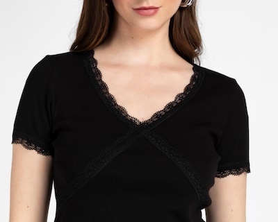 Foto 4 | Playera Sahara con Encaje para Mujer