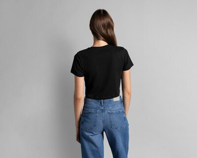 Foto 3 | Playera Thinner Manga Corta para Mujer