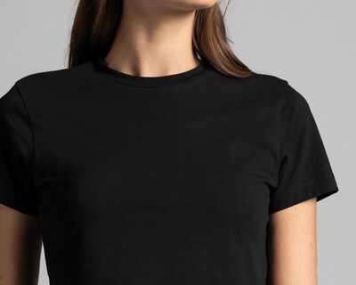 Foto 4 | Playera Thinner Manga Corta para Mujer