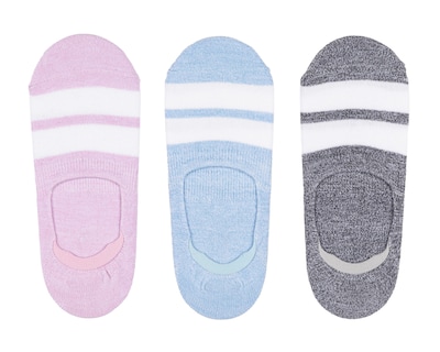 Foto 1 | Calcetas Invisibles Lovest para Mujer 3 Pares