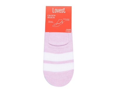 Foto 6 | Calcetas Invisibles Lovest para Mujer 3 Pares