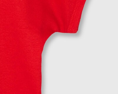 Foto 6 | Playera Thinner Roja para Mujer