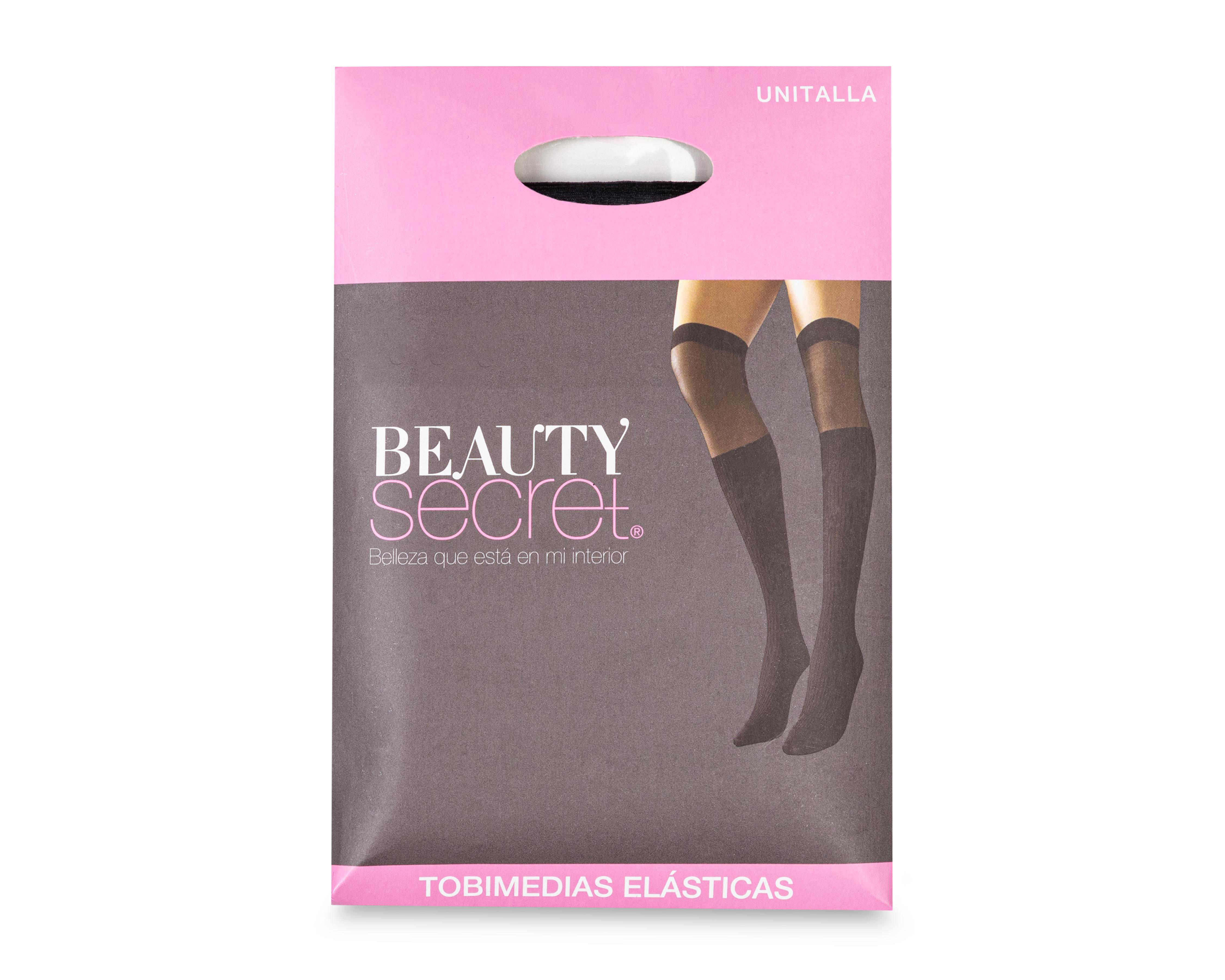 Foto 2 pulgar | Tobimedias Negras Beauty Secret