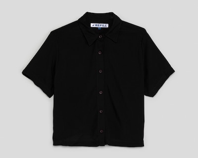 Foto 1 | Blusa Negra Refill para Mujer