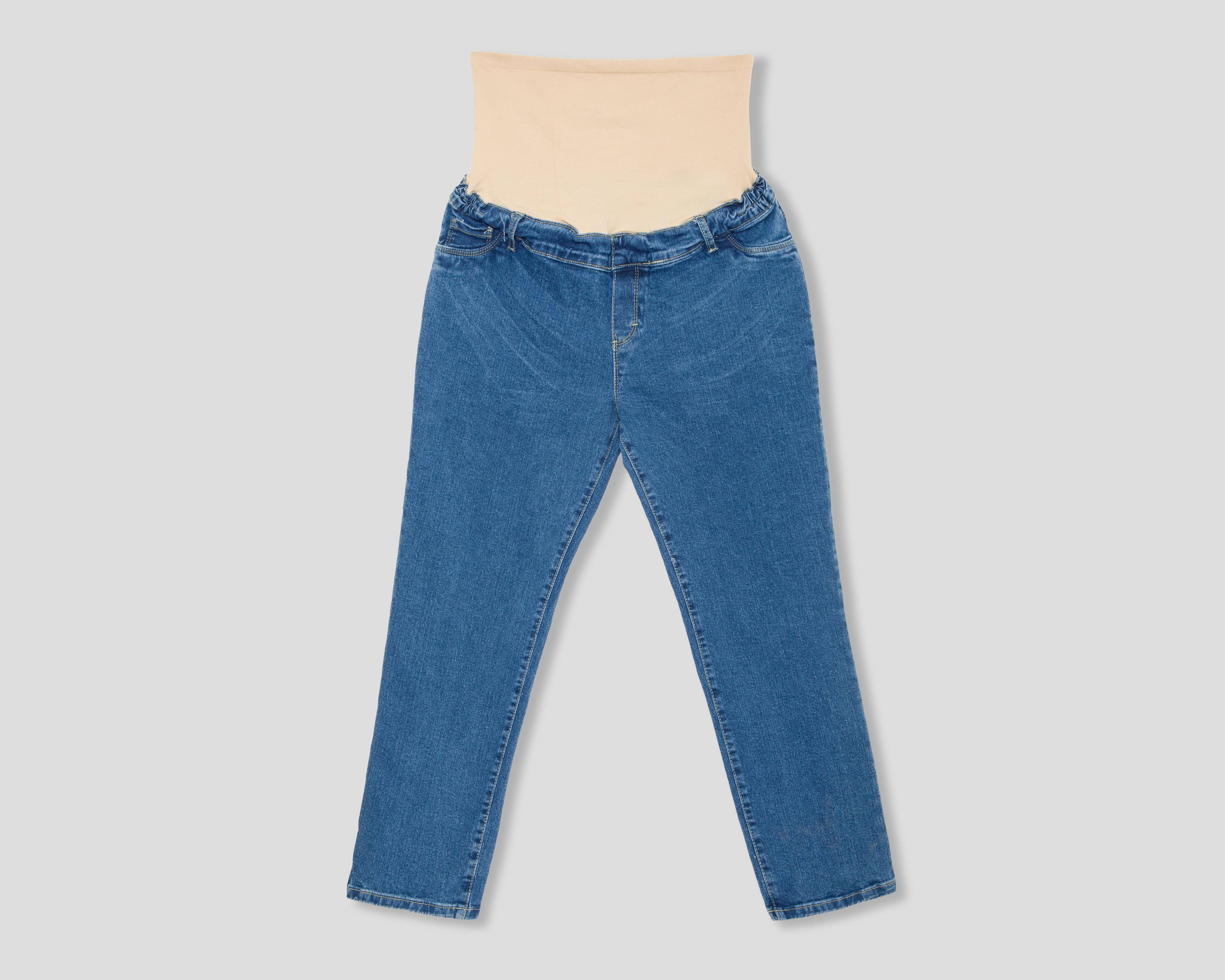 Foto 1 | Pantalón de Maternidad Azul Mamá Bella