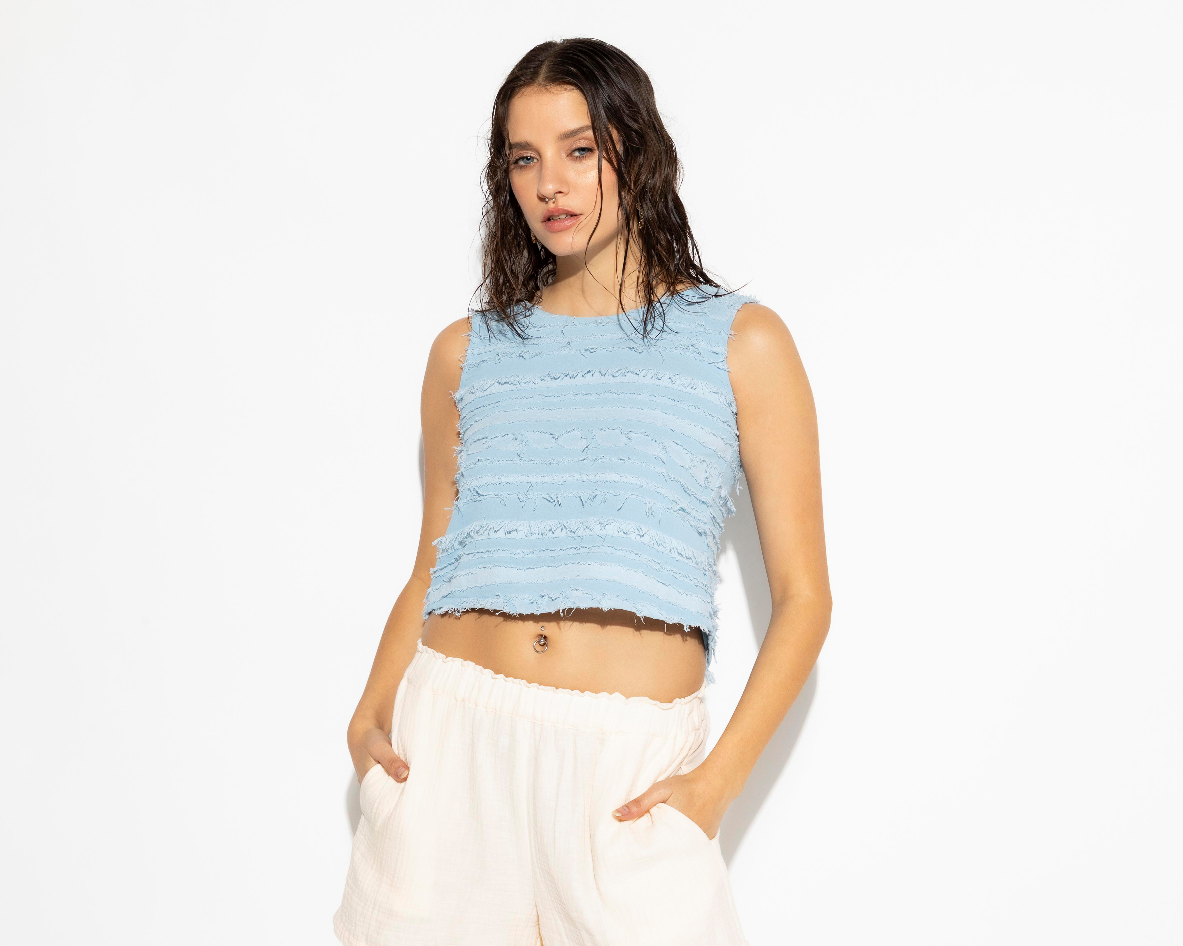 Foto 2 | Blusa sin Mangas Strona para Mujer