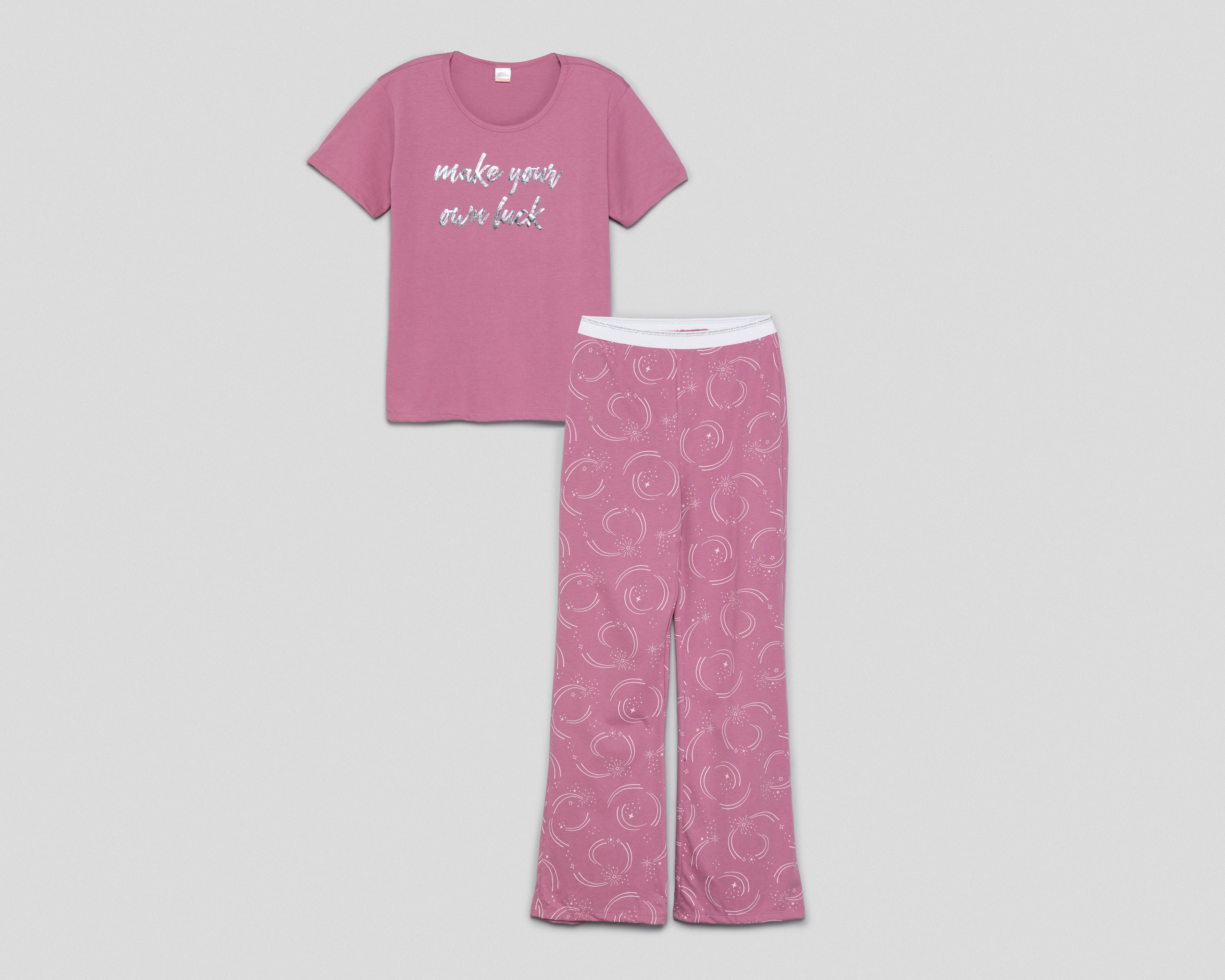 Pijama Tops & Bottoms para Mujer 2 Piezas