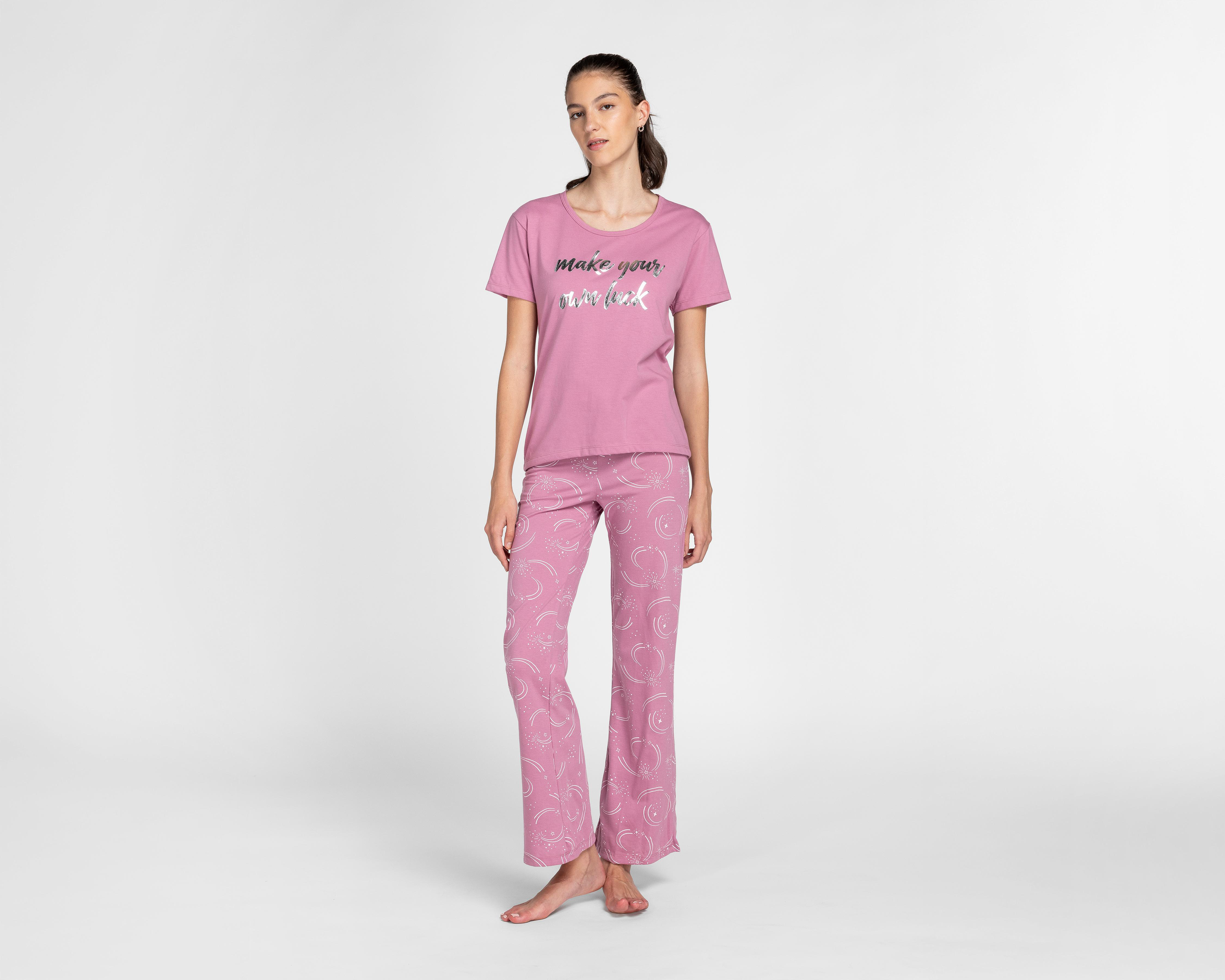 Pijama Tops & Bottoms para Mujer 2 Piezas $199
