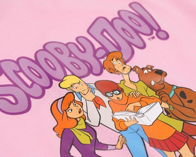 Foto 6 | Playera Scooby Doo Manga Corta para Mujer