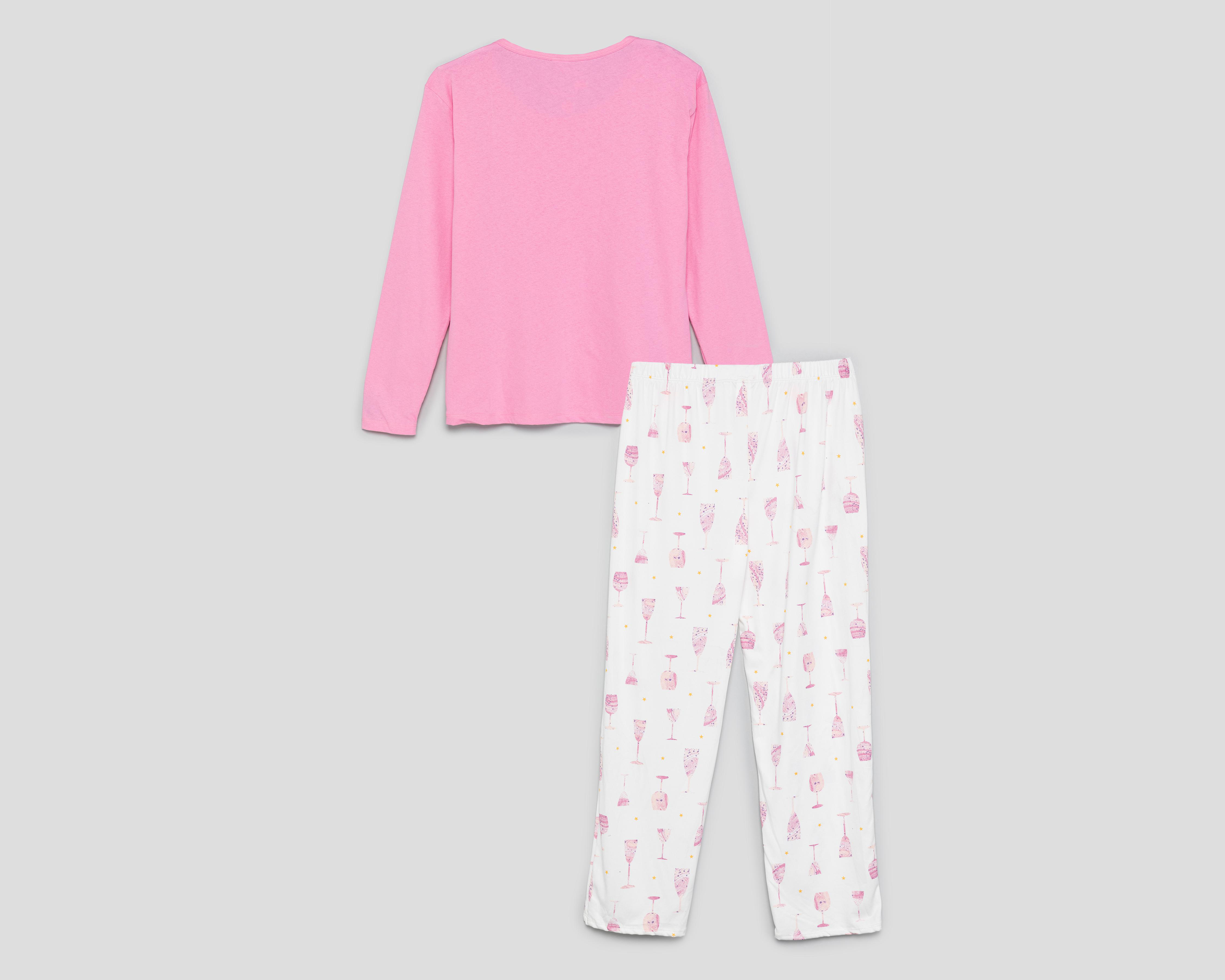 Foto 2 | Pijama Tops & Bottoms de Algodón para Mujer