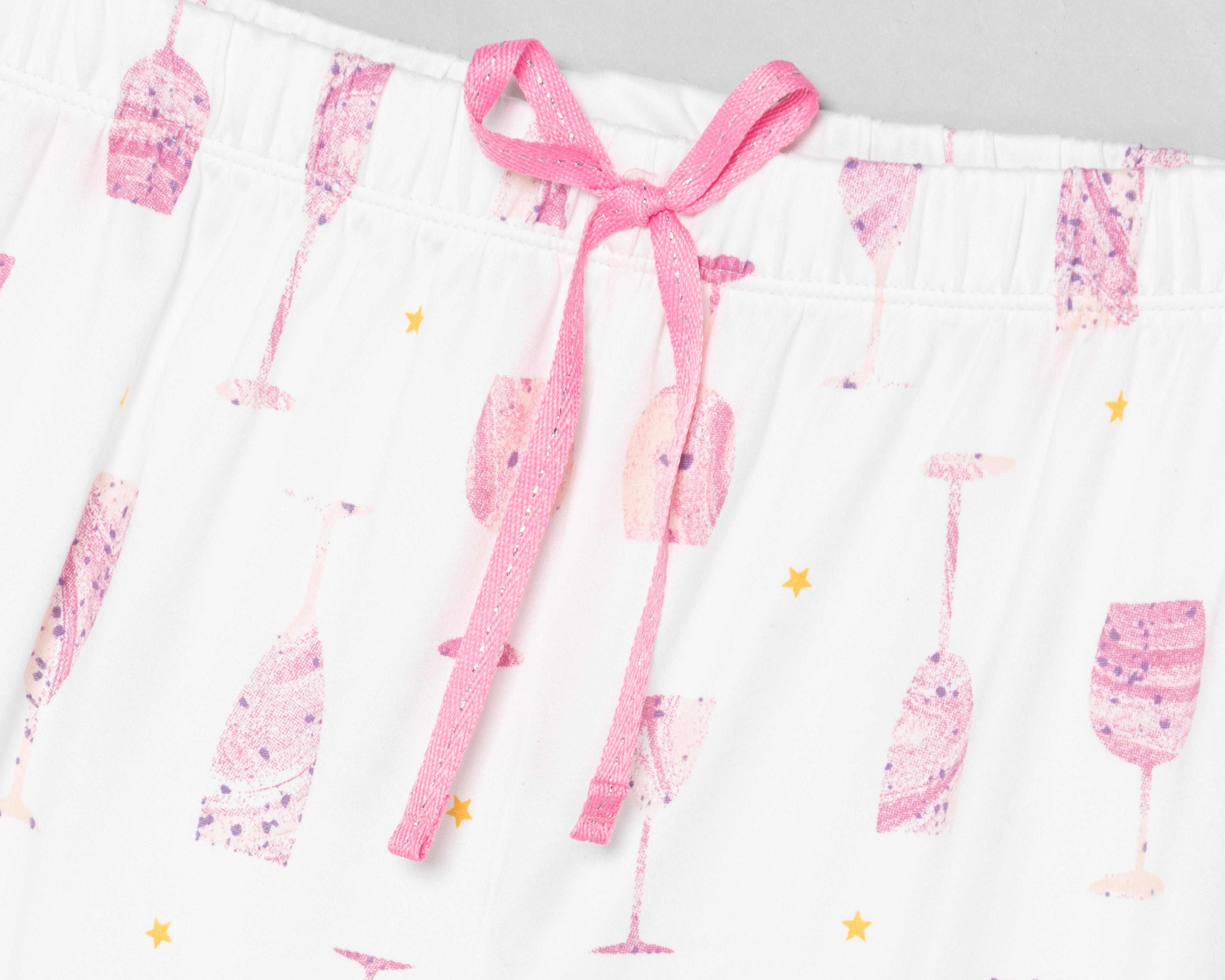 Foto 4 | Pijama Tops & Bottoms de Algodón para Mujer
