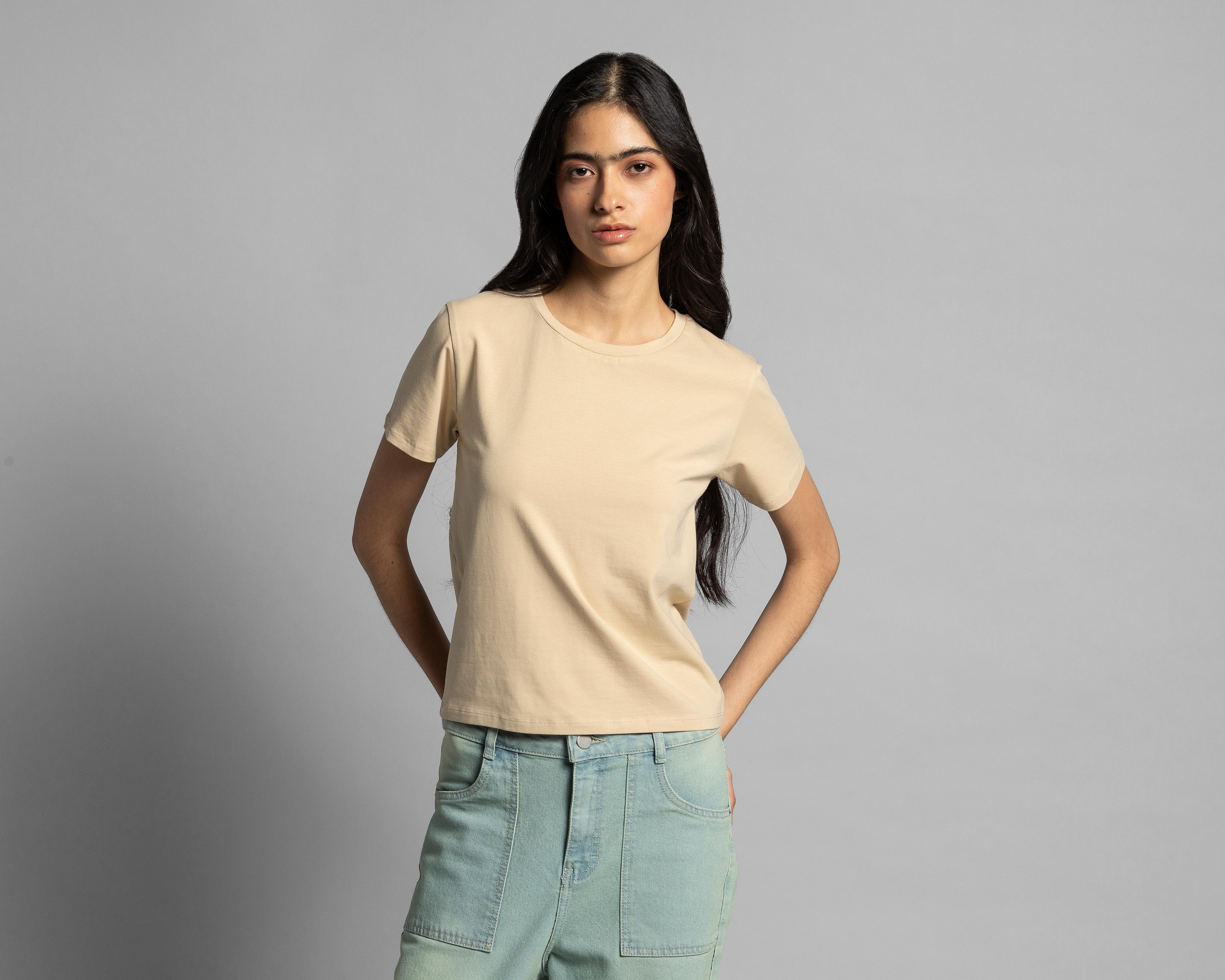 Playera Thinner Coral para Mujer