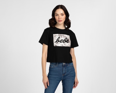 Foto 1 | Playera Bebe Manga Corta para Mujer