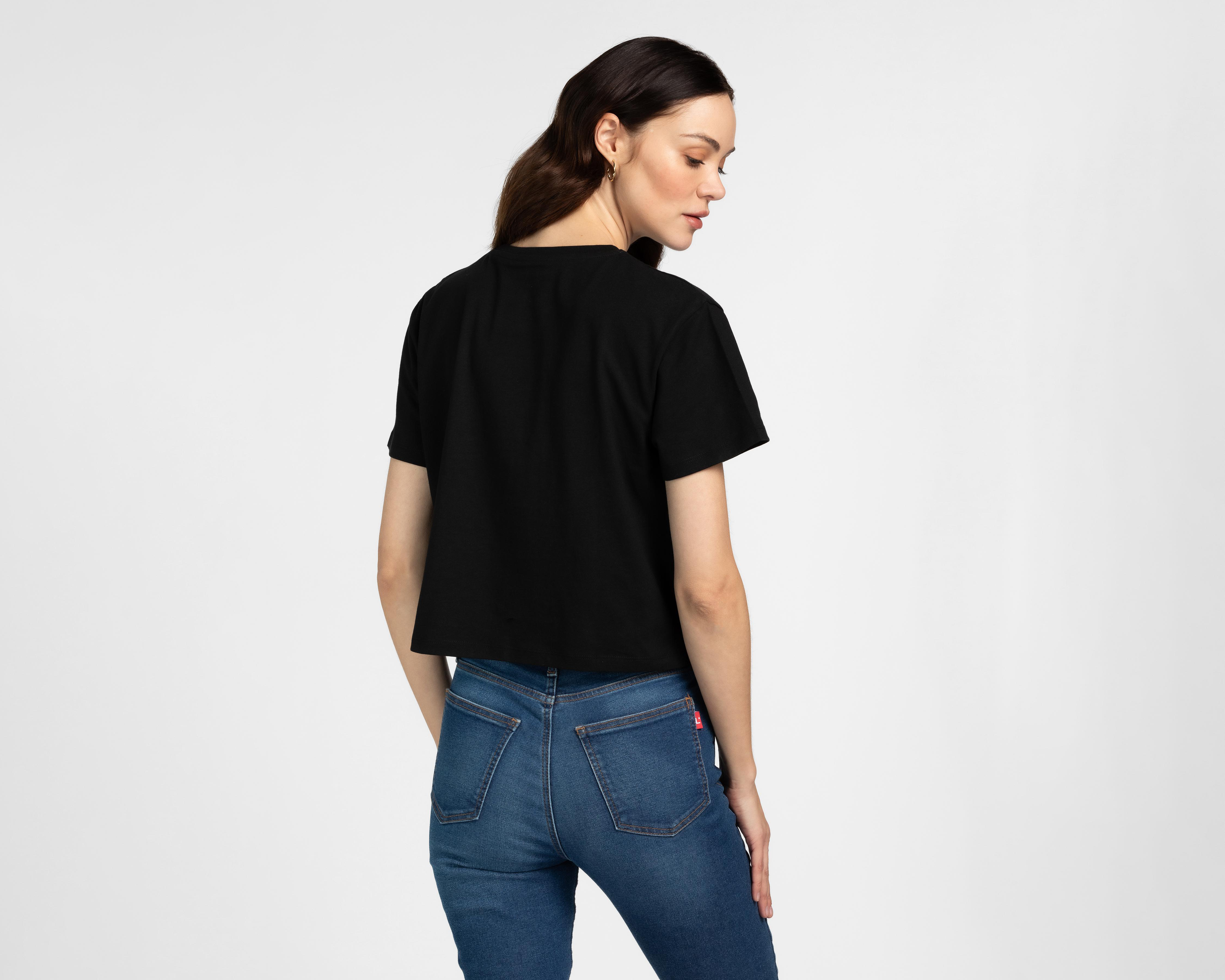 Foto 4 pulgar | Playera Bebe Manga Corta para Mujer