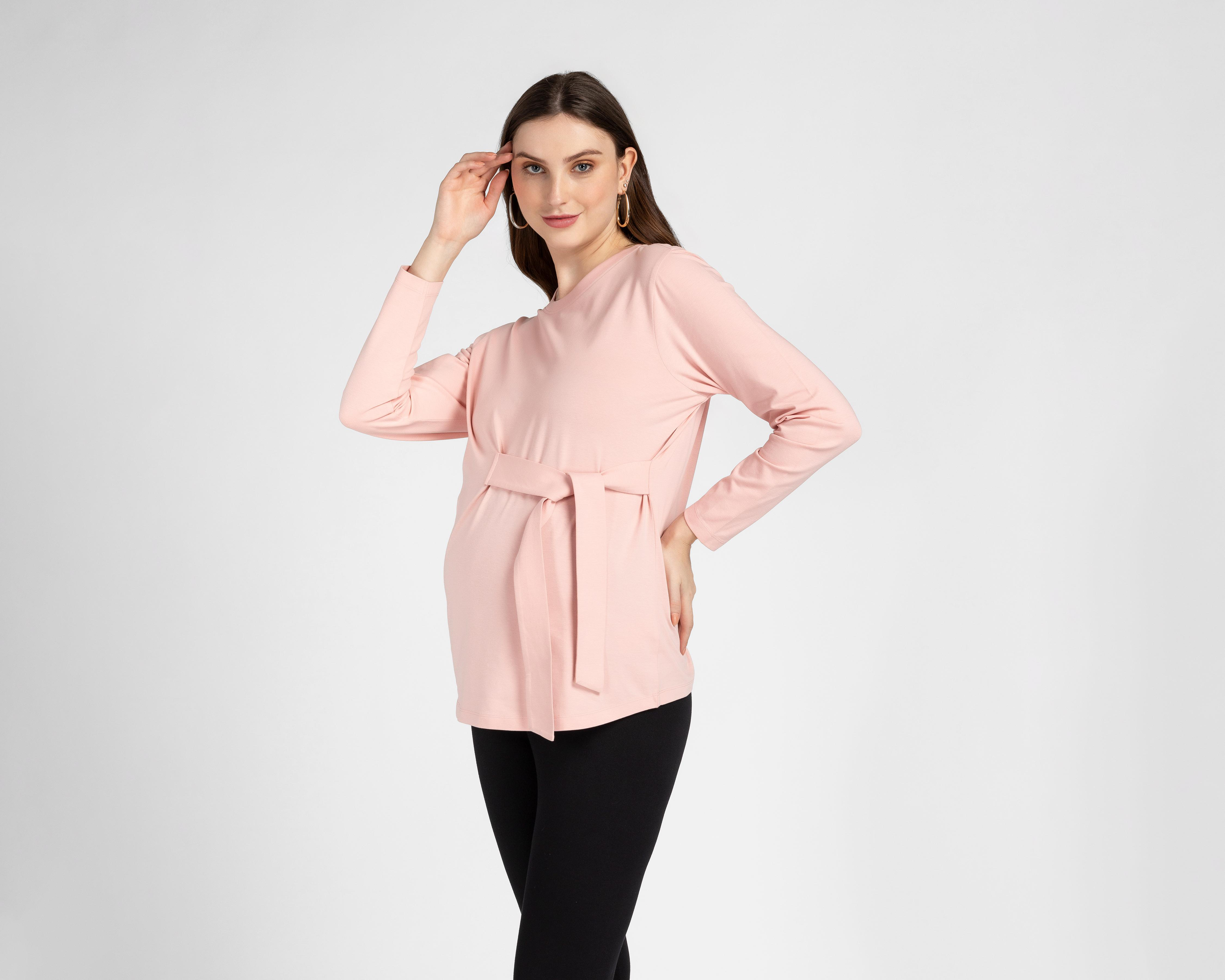 Blusa de Maternidad Mamá Bella con Amarre
