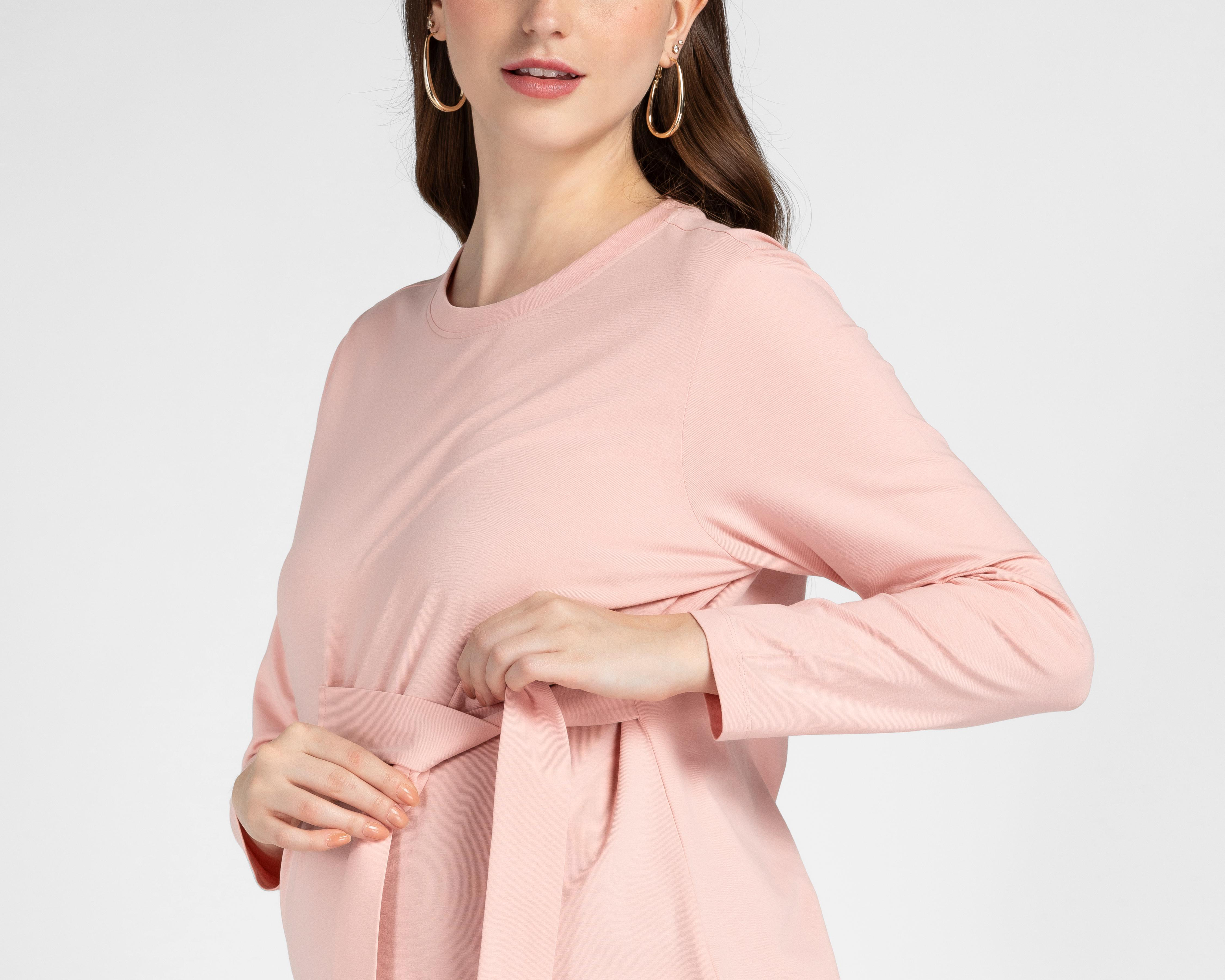 Foto 5 pulgar | Blusa de Maternidad Mamá Bella con Amarre
