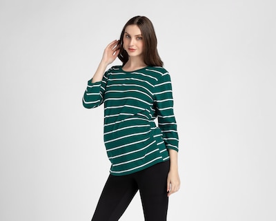 Foto 1 | Playera de Maternidad Mamá Bella Manga 3/4