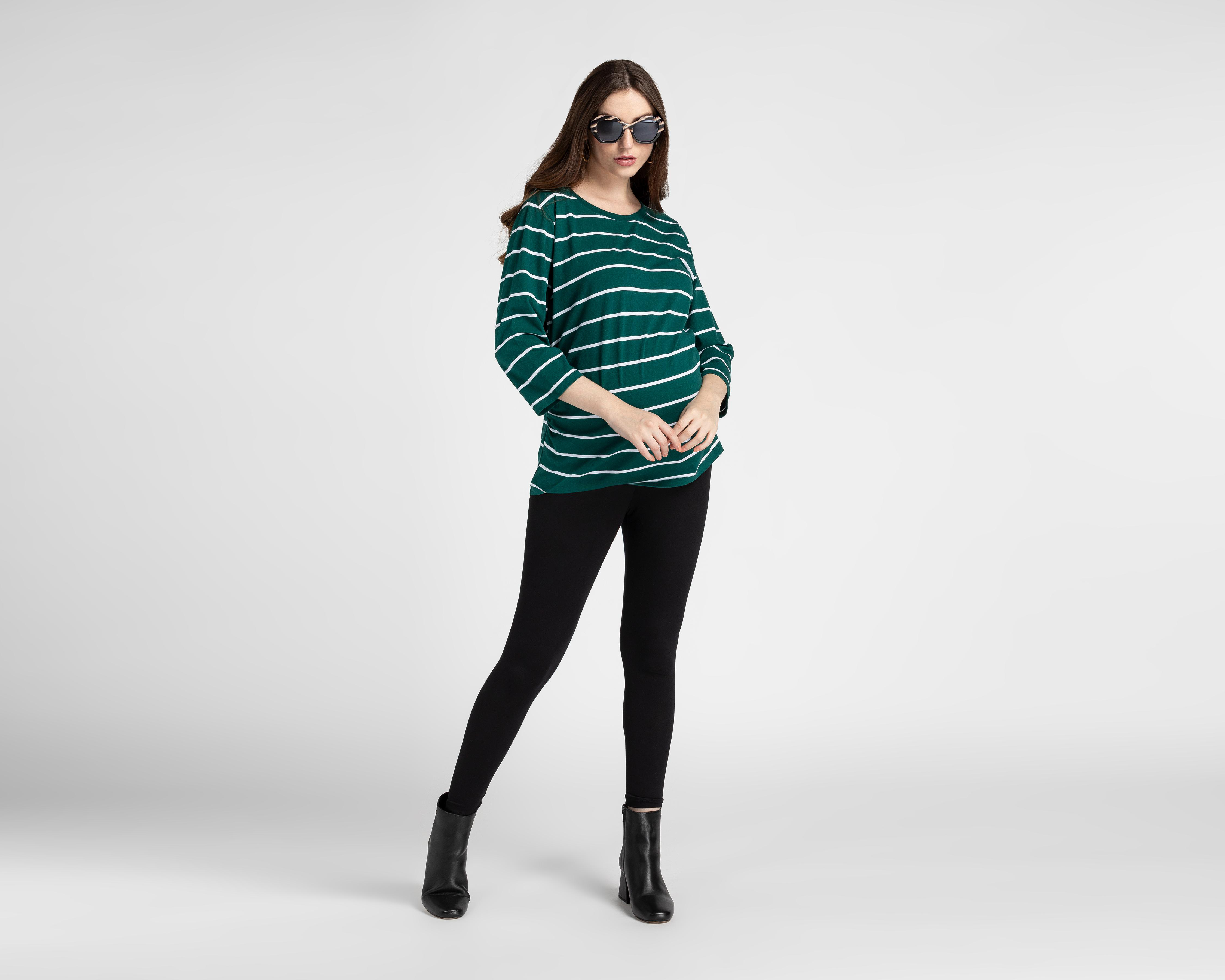 Foto 2 | Playera de Maternidad Mamá Bella Manga 3/4