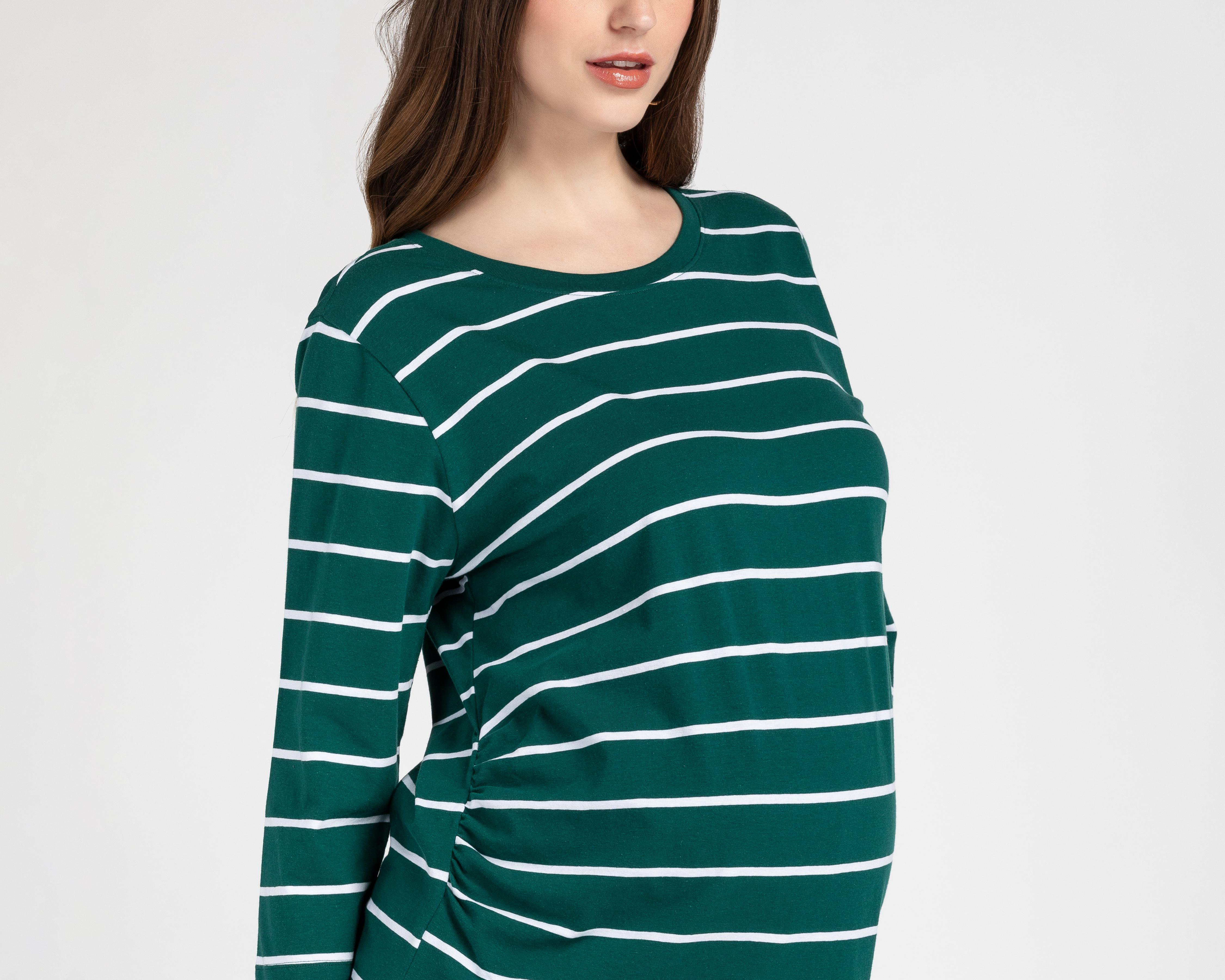 Foto 5 pulgar | Playera de Maternidad Mamá Bella Manga 3/4