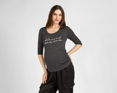 Foto 1 | Blusa de Maternidad Mamá Bella Cuello Redondo