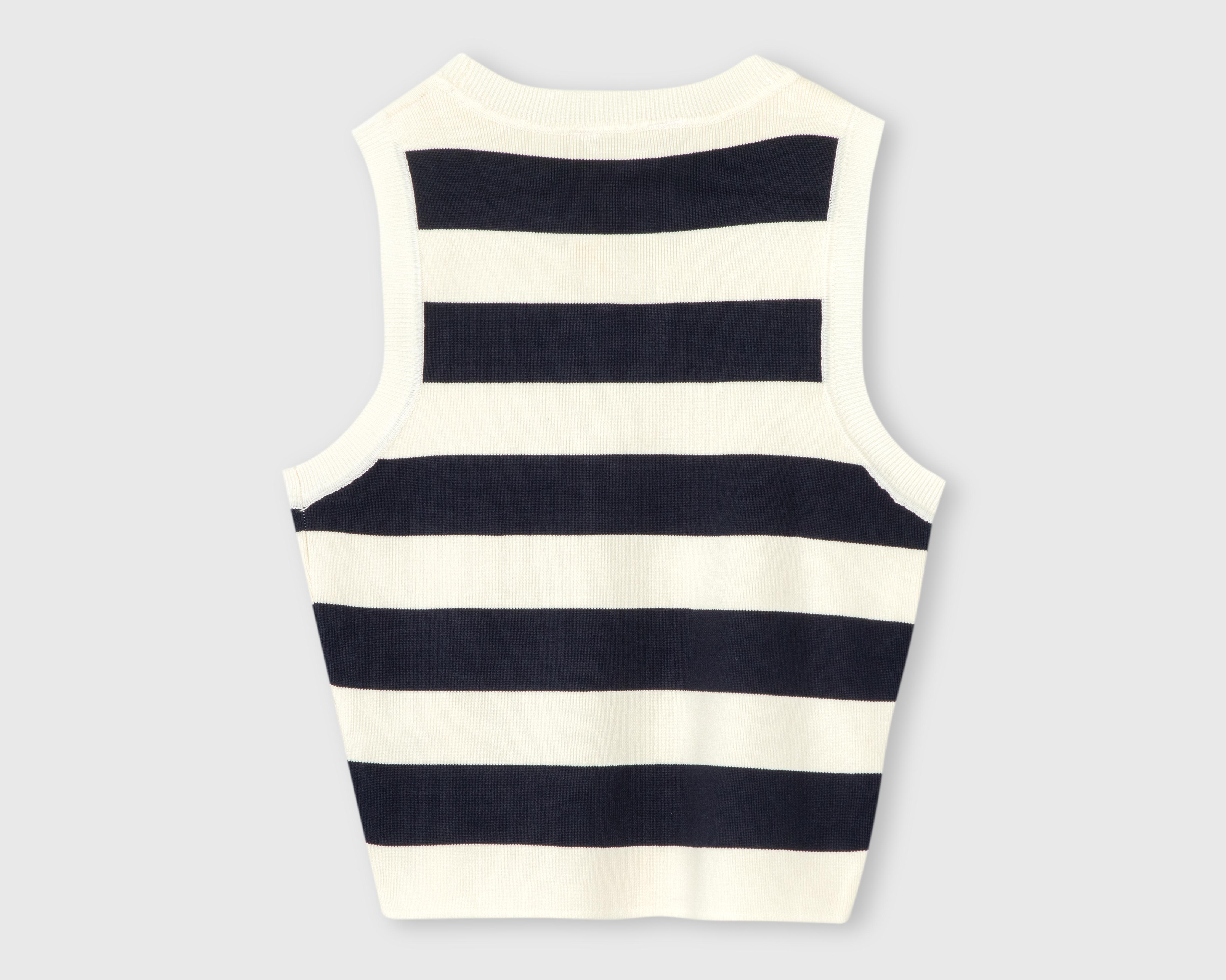 Foto 2 | Blusa Sahara a Rayas para Mujer