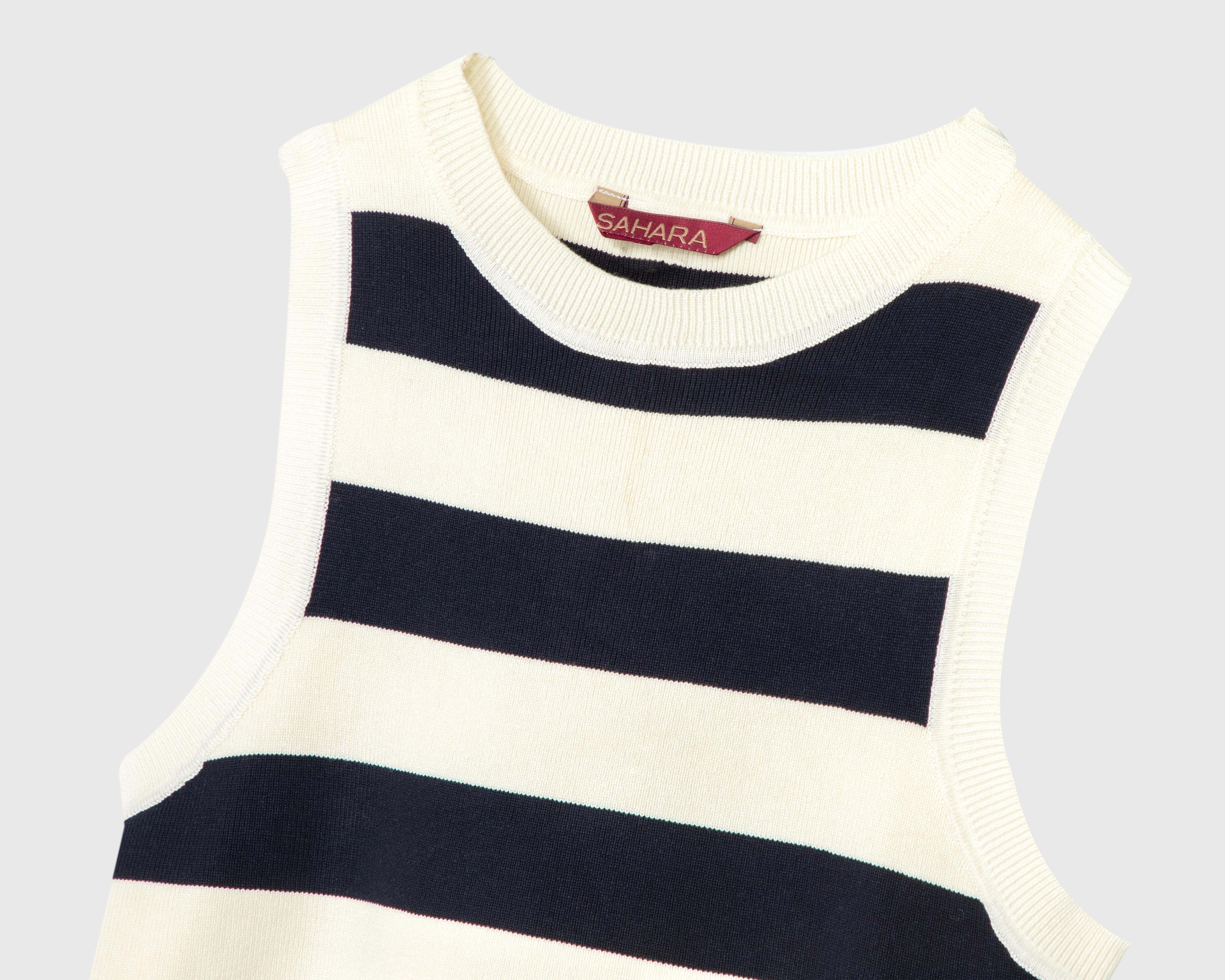 Foto 4 pulgar | Blusa Sahara a Rayas para Mujer
