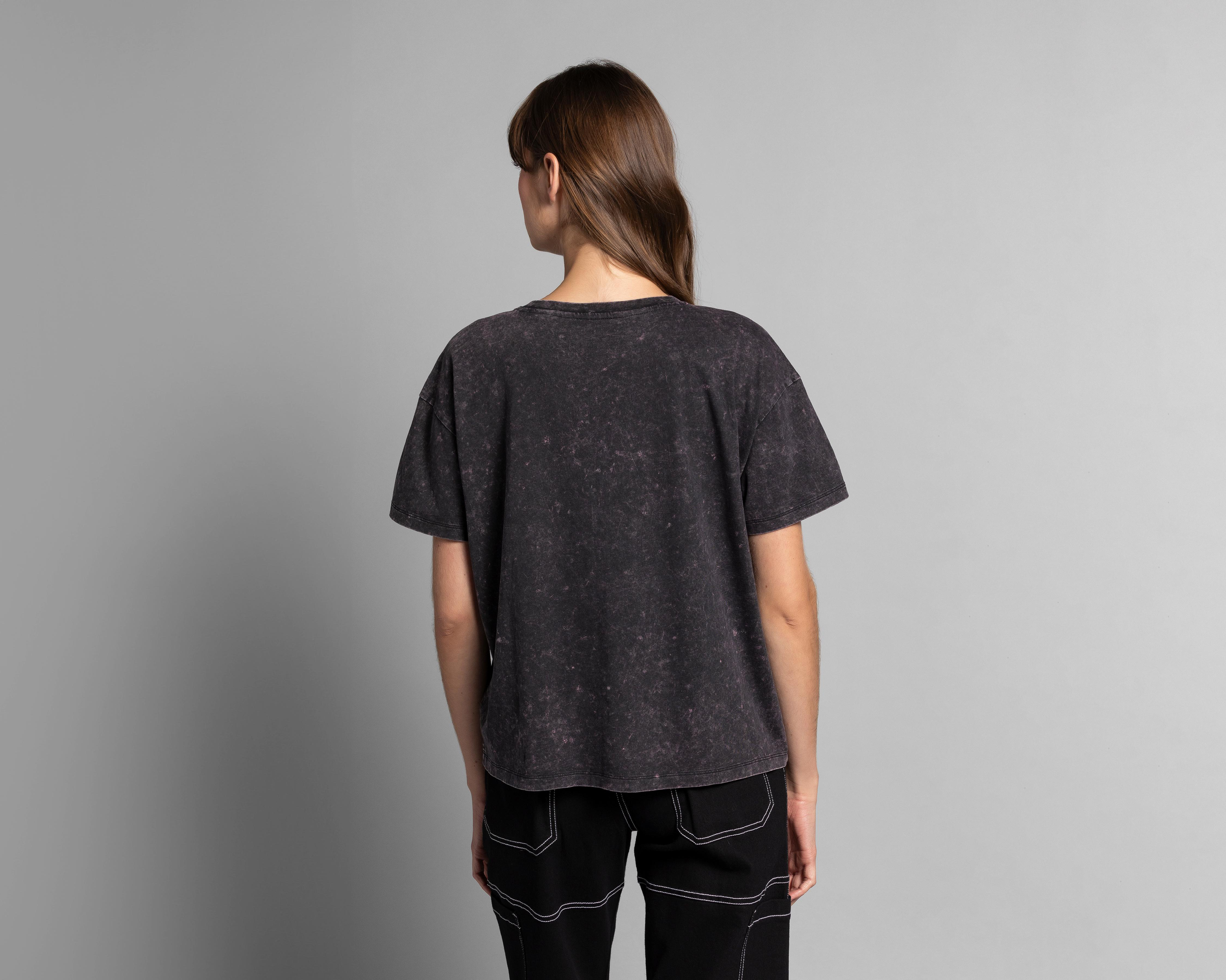 Foto 4 pulgar | Playera Thinner Estampada para Mujer